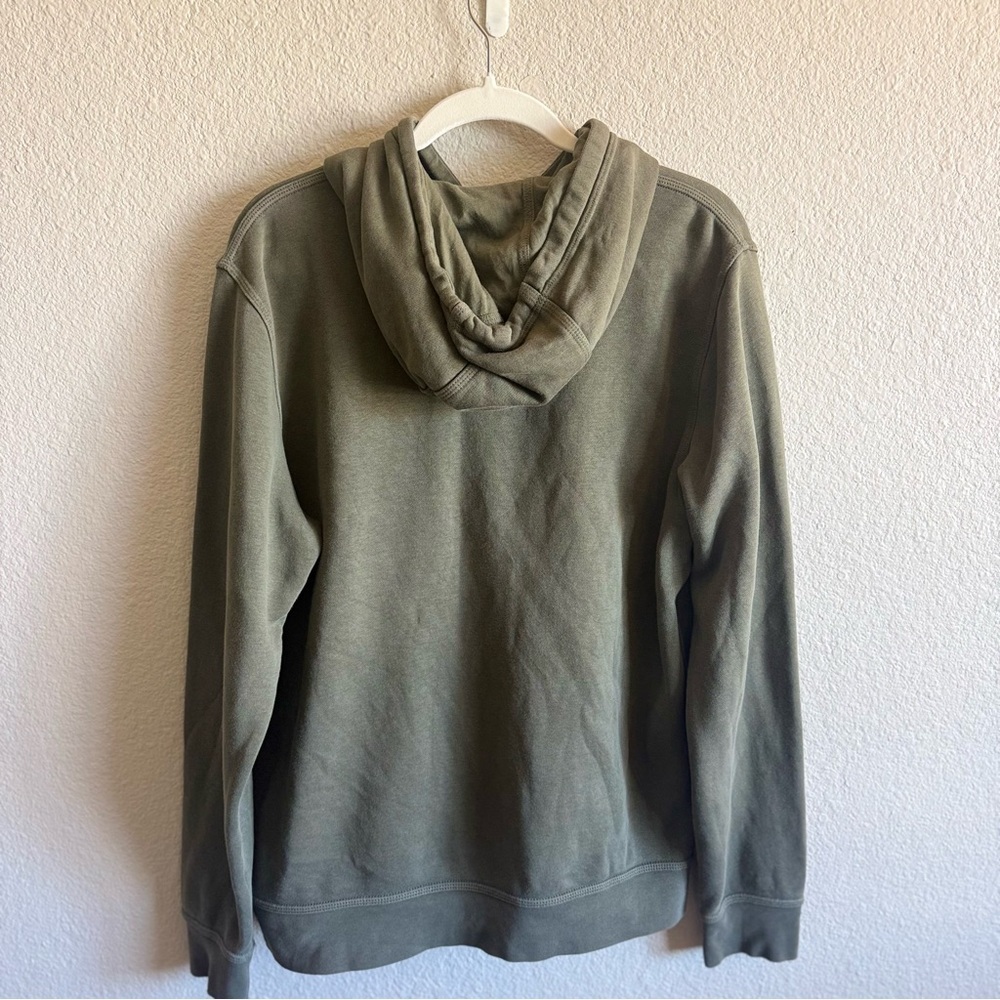 Nike Olive Green Solo Swoosh Hoodie - Loungewear Athleisure Athletic Size L - Picture 6 of 8